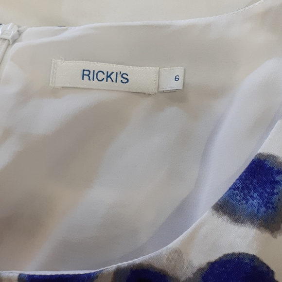 A-Line Patterned Dress - Picture 3 of 6